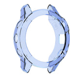 Maxbell Silicone Full Cover Screen Protective Case For Garmin Fenix 6s  Blue