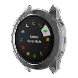 Maxbell Smart Watch Screen Case Cover Silicone Protector for Garmin Fenix 6X White