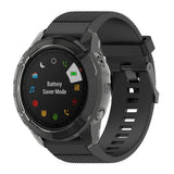 Maxbell Smart Watch Screen Case Cover Silicone Protector for Garmin Fenix 6X Black
