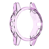 Maxbell Smart Watch Screen Case Cover Silicone Protector for Garmin Fenix 5S purple