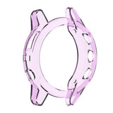 Maxbell 1 Piece Case Protective Cover for Garmin Watch Transparent Purple