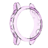 Maxbell 1 Piece Case Protective Cover for Garmin Watch Transparent Purple