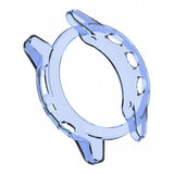 Maxbell 1 Piece Case Protective Cover for Garmin Watch Transparent Blue