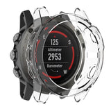 Maxbell Smart Watch Silica Gel Protective Case Cover For garmin fenix 5X White