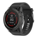 Maxbell Smart Watch Silica Gel Protective Case Cover For garmin fenix 5X Black