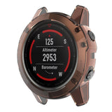 Maxbell Smart Watch Silica Gel Protective Case Cover For garmin fenix 5X Pink