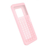 Maxbell 1 Piece Case Cover  for Texas Instruments TI-84 Plus    Transparent Pink