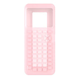 Maxbell 1 Piece Case Cover  for Texas Instruments TI-84 Plus    Transparent Pink