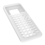 Maxbell 1 Piece Case Cover  for Texas Instruments TI-84 Plus    Transparent White