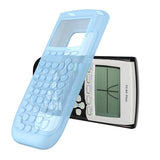 Maxbell 1 Piece Case Cover  for Texas Instruments TI-84 Plus   Transparent Blue