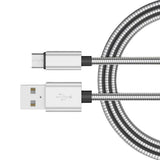 Maxbell 2M Micro USB Quick Chargring Cable Data Cord For Android Phones silver