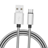 Maxbell 2M Micro USB Quick Chargring Cable Data Cord For Android Phones silver