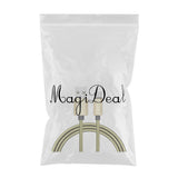 Maxbell 2M Micro USB Quick Chargring Cable Data Cord For Android Phones Golden
