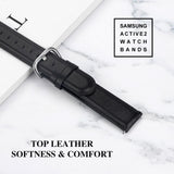 Maxbell Watch Band Strap for ticwatch pro / ticwatch E2 / ticwatch S2 Black