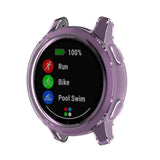 Maxbell Smart Watch TPU Protective Case Cover For Garmin vivoactive 4 Active Purple