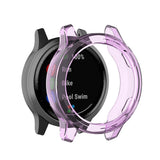 Maxbell Smart Watch TPU Protective Case Cover For Garmin vivoactive 4 Active Purple