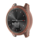 Maxbell Smart Watch Protective Cover Casing for Garmin move3/vivomove3 Clear Orange