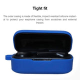 Max Maxb Silicone Case For QCY T5 Wireless Headset Protective Sleeve Cover Blue
