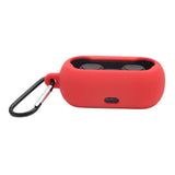 Max Maxb Silicone Earphone Case Protective Skin Cover For SoundPEATS TrueFree Red