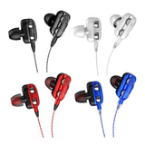 Max Maxb Single Speaker 1.2M Wired 3.5MM Earphone Earbuds HiFi Stereo Headset Black