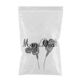 Max Maxb Single Speaker 1.2M Wired 3.5MM Earphone Earbuds HiFi Stereo Headset Black