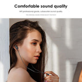 Max Maxb Single Speaker 1.2M Wired 3.5MM Earphone Earbuds HiFi Stereo Headset Black