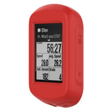 Maxbell New Silica Gel Case Shell Waterproof For Garmin edge130 GPS Watch Red