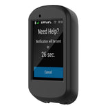 Maxbell New Silica Gel Case Shell Waterproof For Garmin edge830 GPS Watch Black