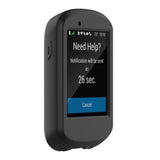 Maxbell New Silica Gel Case Shell Waterproof For Garmin edge830 GPS Watch Black