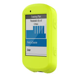 Maxbell Bicycle Computer Silicone Protective Cover Case for Garmin edeg 530 Lemon