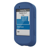 Maxbell Bicycle Computer Silicone Protective Cover Case for Garmin edeg 530 Blue