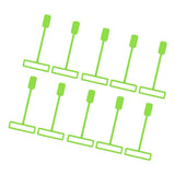 Maxbell 10Pcs Dustproof Plug Case Anti-Friction for Garmin fenix5x / 6x  Lemon