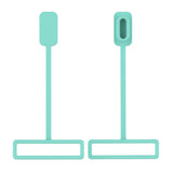 Maxbell 10Pcs Dustproof Plug Case Anti-Friction for Garmin fenix5x / 6x  Light Green