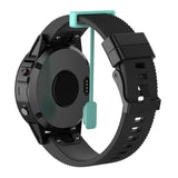 Maxbell 10Pcs Dustproof Plug Case Anti-Friction for Garmin fenix5x / 6x  Light Green