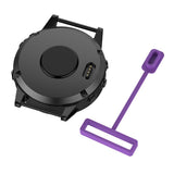 Maxbell 10Pcs Dustproof Plug Case Anti-Friction for Garmin fenix5x / 6x  Purple