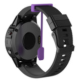 Maxbell 10Pcs Dustproof Plug Case Anti-Friction for Garmin fenix5x / 6x  Purple