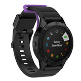Maxbell 10Pcs Dustproof Plug Case Anti-Friction for Garmin fenix5x / 6x  Purple