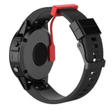 Maxbell 10Pcs Dustproof Plug Case Anti-Friction for Garmin fenix5x / 6x  Red