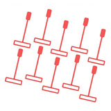Maxbell 10Pcs Dustproof Plug Case Anti-Friction for Garmin fenix5x / 6x  Red