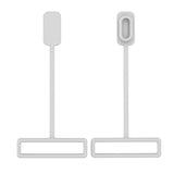 Maxbell 10Pcs Dustproof Plug Case Anti-Friction for Garmin fenix5x / 6x  White