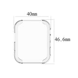 Maxbell Smart Watch Screen Case Cover Bracelet Soft Protector for XIAOMI Clear
