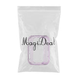 Maxbell New Soft Smart Watch Case Housing Frame Protector For Xiaomi Clear Purple