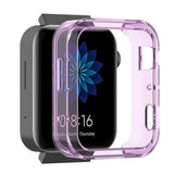 Maxbell New Soft Smart Watch Case Housing Frame Protector For Xiaomi Clear Purple
