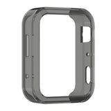 Maxbell New Soft Smart Watch Case Housing Frame Protector For Xiaomi Clear Black