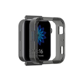 Maxbell New Soft Smart Watch Case Housing Frame Protector For Xiaomi Clear Black
