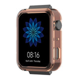 Maxbell New Soft Smart Watch Case Housing Frame Protector For Xiaomi Clear Pink