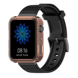 Maxbell New Soft Smart Watch Case Housing Frame Protector For Xiaomi Clear Pink