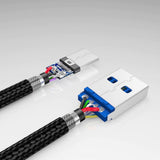 Maxbell Type-c USB 3.1 Fast Cahrging Cable High-speed USB C Charger Lead for Sumsung