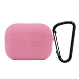 Maxbell Earphone 3D Protctive Case for Apple Airpods Pro Silicone Storage Box Pink
