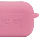 Maxbell Earphone 3D Protctive Case for Apple Airpods Pro Silicone Storage Box Pink